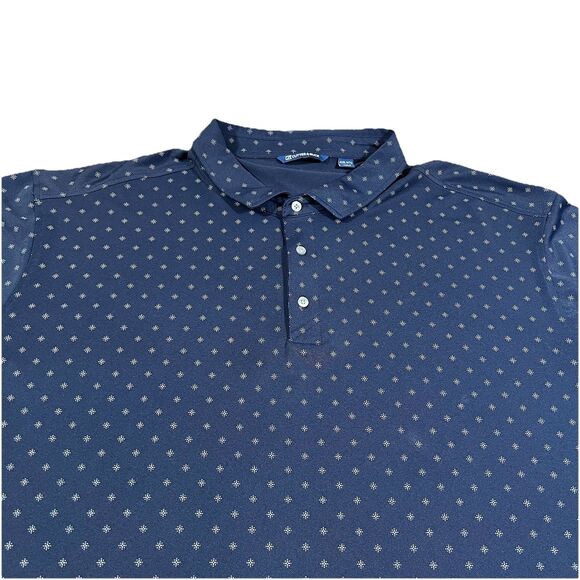 Cutter & Buck Virtue Eco Pique Tile Print Golf Polo Shirt Men's Size 4XB - Picture 3 of 8